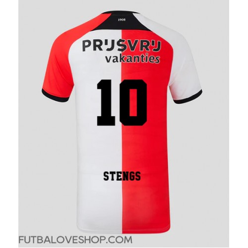 Dres Feyenoord Calvin Stengs #10 Domáci 2024-25 Krátky Rukáv